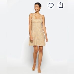 Nine Britton Yellow Floral Dress